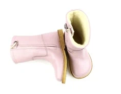 Angulus mauve hjerte glitter vinterstøvle med TEX